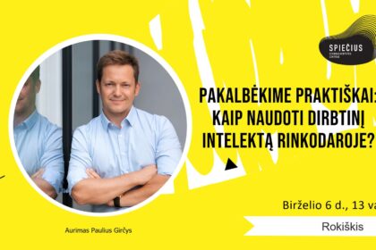 kaip naudoti dirbtinį intelektą rinkodaroje?