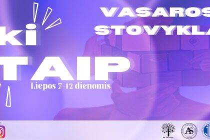 Vasaros stovykla „kiTAIP”