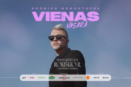 andrius mamontovas ilzenbergo dvare – „vienas. vasara“.