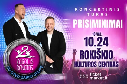 GRUPĖ 2 - PRISIMINIMAI / TĘSINYS. KONCERTINIS TURAS SU GYVO GARSO GRUPE / ROKIŠKIS