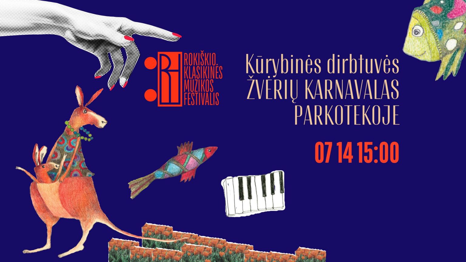 KŪRYBINĖS DIRBTUVĖS PARKOTEKOJE | XVII Rokiškio klasikinės muzikos festivalis