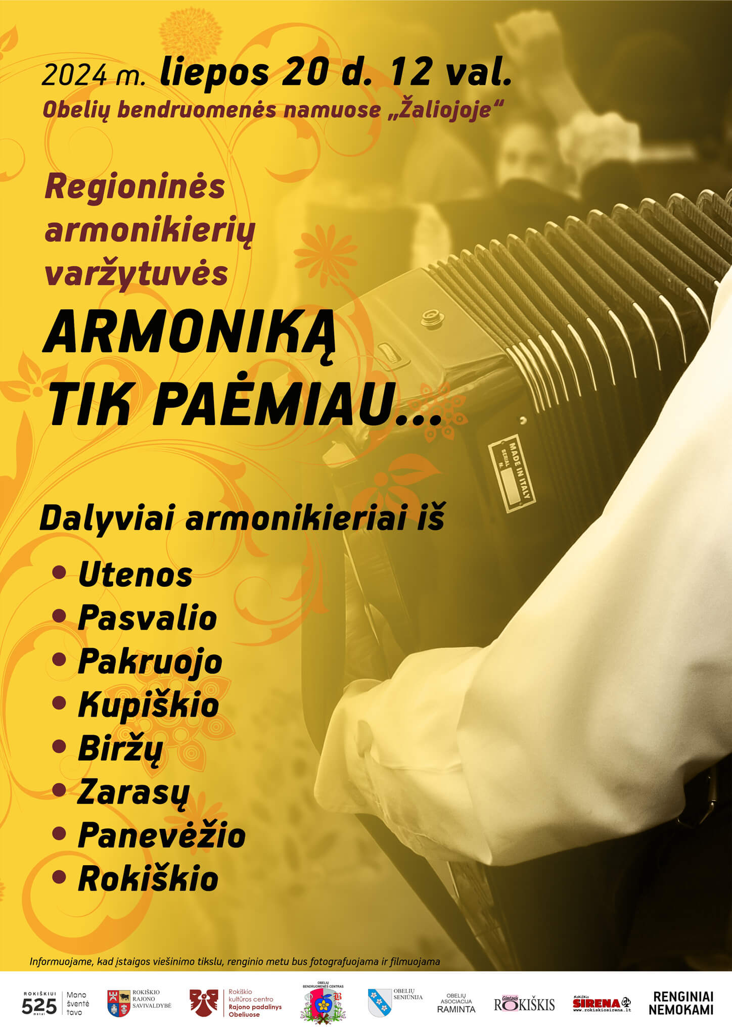 regioninės armonikierių varžytuvės armonikĄ tik paĖmiau