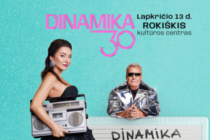 Dinamika 30: Legendinės grupės koncertas Rokiškyje