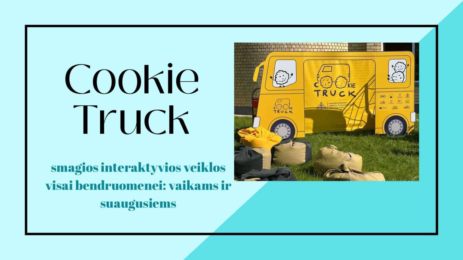 Cookie Truck kviečia į renginį Rokiškyje!