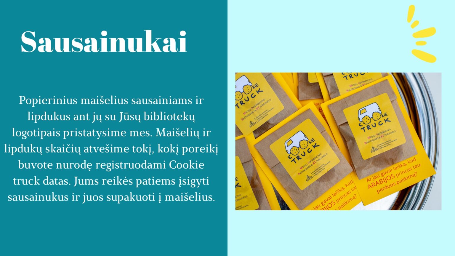 Cookie Truck kviečia į renginį Rokiškyje!