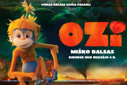 Rokiškio kultūros centre – animacinis nuotykių filmas visai šeimai „Ozi. Miško balsas“