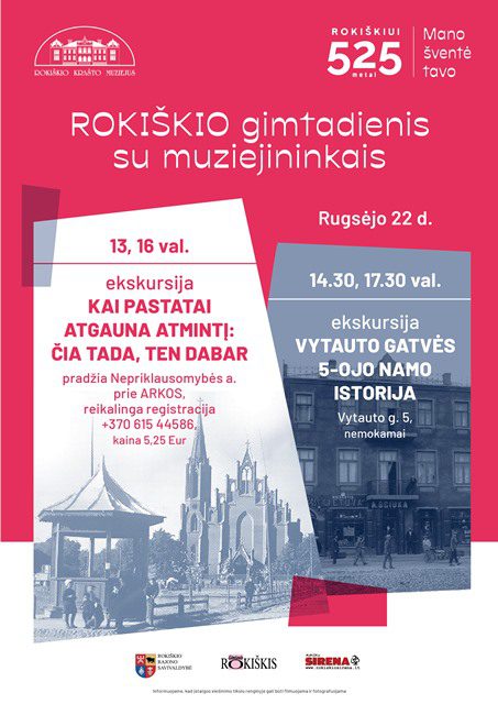 ROKIŠKIO gimtadienis su muziejininkais